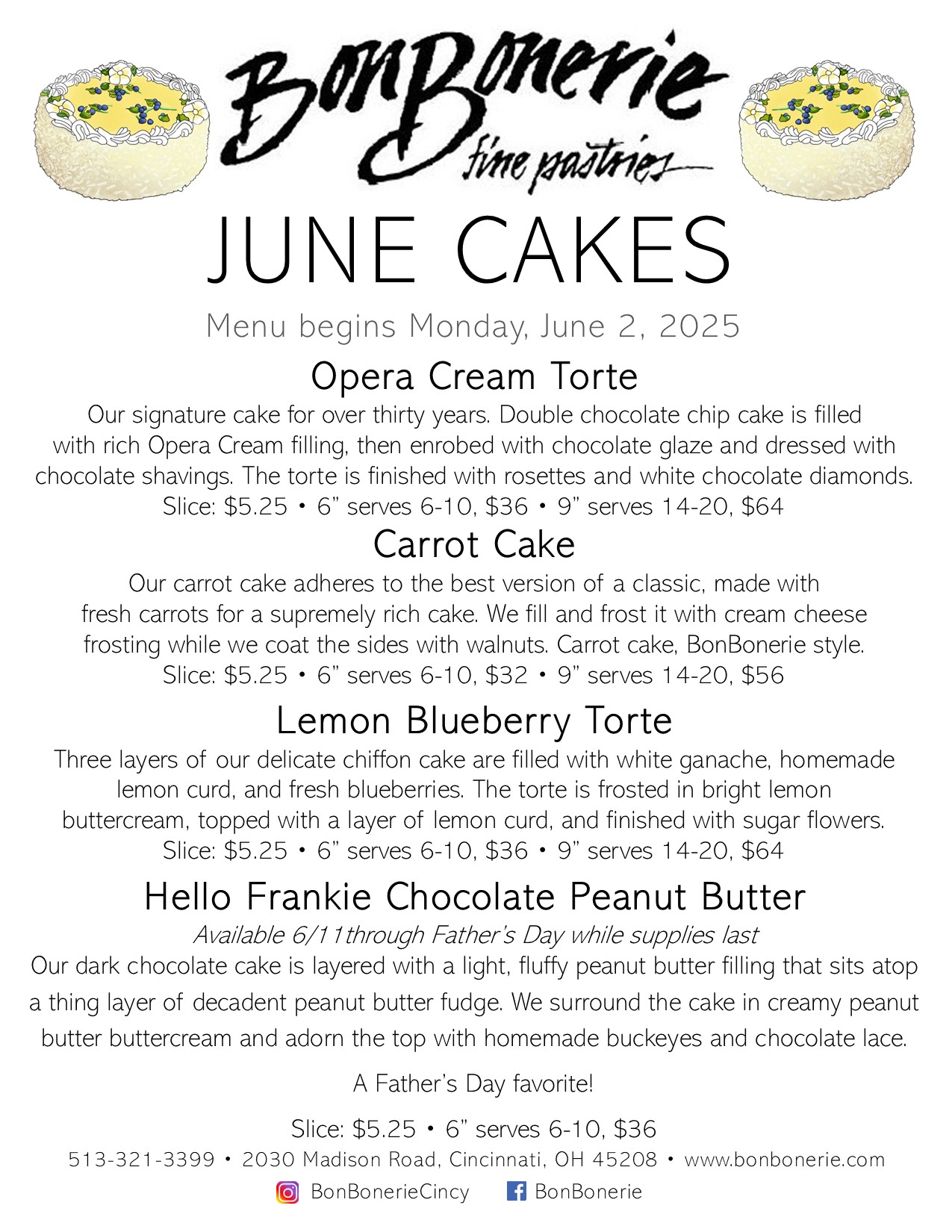 June cake